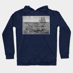 Old Timey Sea Monster Hoodie